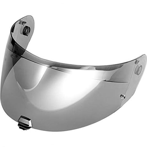 HJC HJ-29 Pinlock-Ready Face Shield Replacement Anti-Scratch for RPHA 90 Helmets (Mirror Silver) - Throttle City Cycles