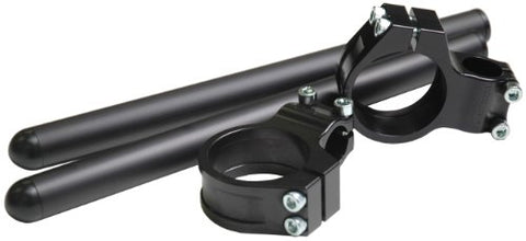 Vortex CL0050 Silver 7 Degree Clip-Ons for Motorcycles with 50mm Fork Tube - Throttle City Cycles