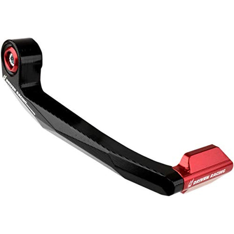 Driven Racing Trackday Lever Guard (Brake) (Red) - Throttle City Cycles