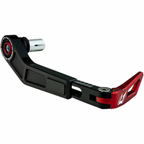 Driven Racing D-Axis Lever Guard - Right - Red DXL1RD - Throttle City Cycles