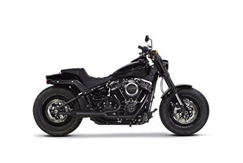 Two Brothers Racing 005-4970199-B 2-Into-1 Gen-ll Black Exhaust for Specific 2018-Newer Harley-Davidson Softail Models - Throttle City Cycles