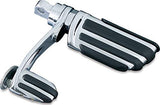 Kuryakyn 4428 Motorcycle Footpegs: Pilot Pegs with Stirrups, Chrome, 1 Pair - Throttle City Cycles
