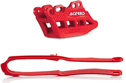 Acerbis 26662-40004 Chain Guide Slider Kit Red - Throttle City Cycles