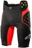 Alpinestars Unisex-Adult Sequence Pro Shorts Black/Red Md - Throttle City Cycles