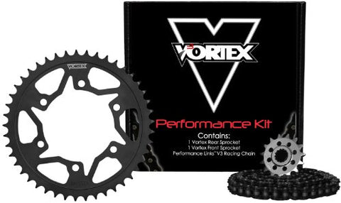 Vortex CK2127 Chain and Sprocket Kit - Throttle City Cycles