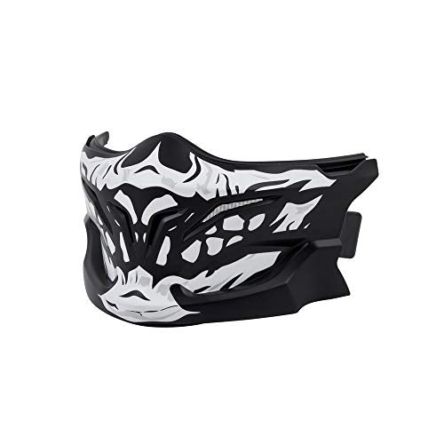 scorpion covert helmet replacement face mask Scorpion Covert Skull Face Mask
