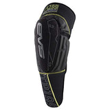 EVS Sports Unisex-Child TP199 Knee Pad (Black/Hi-Viz Yellow, Youth) - Throttle City Cycles