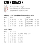 EVS Sports Unisex-Adult Axis Pro Knee Brace - Pair (Black/Copper) - Throttle City Cycles