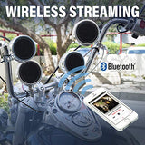 Boss Audio Systems MC470B Motorcycle Bluetooth Speaker System - Class D Compact Amplifier, 3 Inch Weatherproof Speakers, Volume Control, Great for Use With ATVs and 12 Volt Vehicles - Throttle City Cycles