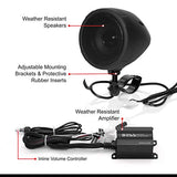 Boss Audio Systems MCBK470B Motorcycle Bluetooth Speaker System - Class D Compact Amplifier, 3 Inch Weatherproof Speakers, Volume Control, Great for Use With ATVs and 12 Volt Vehicles - Throttle City Cycles