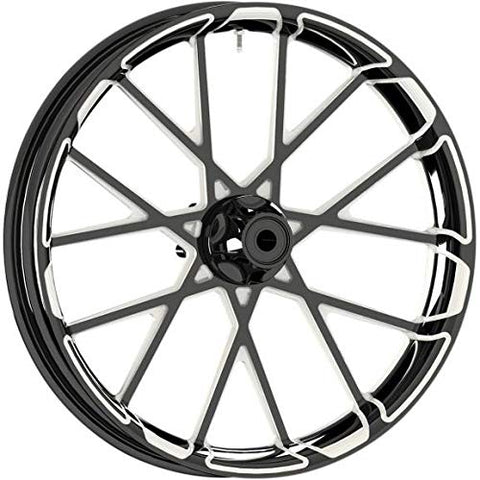 Arlen Ness 10101-204-6008 Procross Forged Aluminum Front Wheel - 21x3.5 - Black - Throttle City Cycles