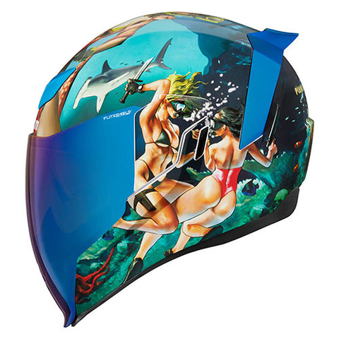 Icon Airflite Pleasuredome4 Helmet - Throttle City Cycles