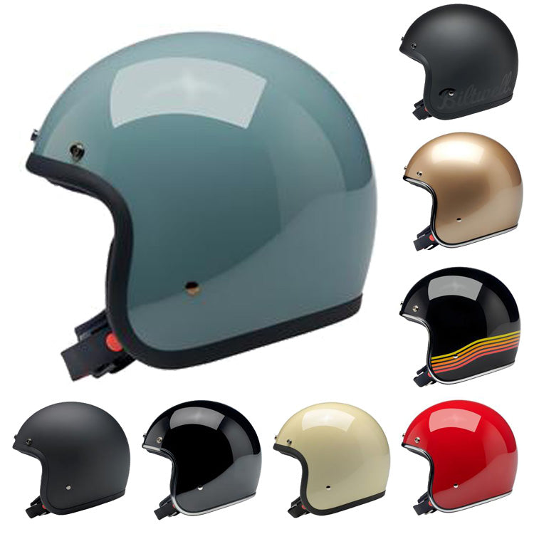 bonanza motorcycle helmet Biltwell Bonanza Helmet Gloss Black 2XL