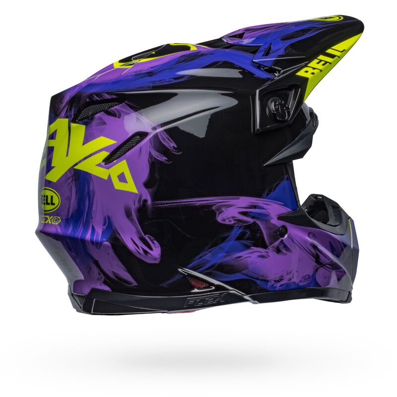 bell charger helmet purple Moto-9S Flex (Slayco) St. Croix Legend X2 the Bell Granite allows Size:1-1/2oz Chrome Dressed with 