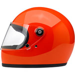 Biltwell Gringo S ECE Helmet (Gloss Hazard Orange) XS - Throttle City Cycles