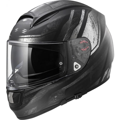 LS2 Citation Razor Helmet (Black/Chrome) - Throttle City Cycles