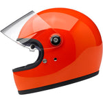 Biltwell Gringo S ECE Helmet (Gloss Hazard Orange) XS - Throttle City Cycles