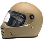 Biltwell Lane Splitter Helmet - Flat Coyote Tan SMALL - Throttle City Cycles