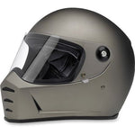 Biltwell Lane Splitter Helmet - Flat Titanium XS, S, 2XL - Throttle City Cycles