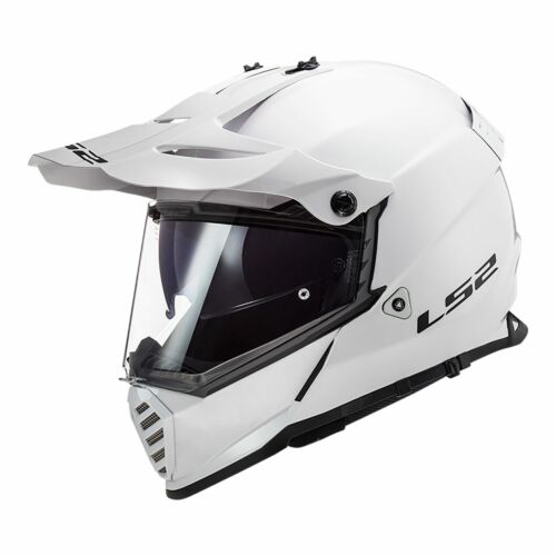 LS2 Pioneer V2 Solid Adult Off-Road Helmets White / 3X-Large