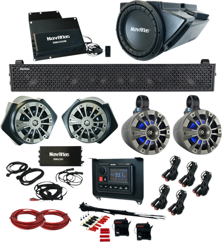 SPEAKER KIT ZONE 5 RZR - Throttle City Cycles