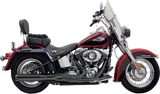 EXHAUST B1 BLK 86-17 SFTL - Throttle City Cycles