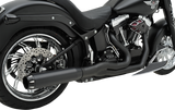 EXHAUST B1 BLK 86-17 SFTL - Throttle City Cycles
