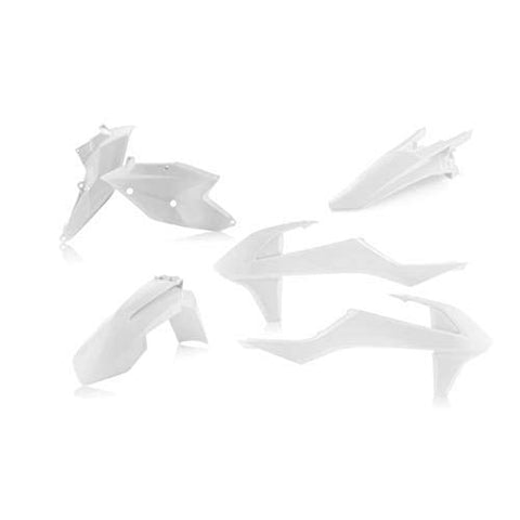 Acerbis 26340-60002 Plastic Kit White - Throttle City Cycles