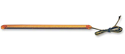 Custom Dynamics T2F65AS Truflex II Flexible LED Strip - 65-LED - Amber/Smoke - Throttle City Cycles
