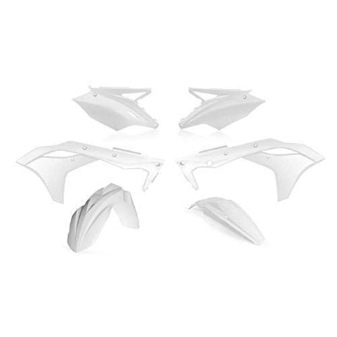 Acerbis 26306-20002 Plastic Kit White - Throttle City Cycles