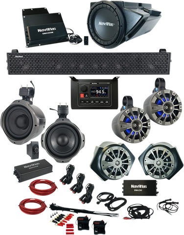 SPEAKER KIT ZONE 6 RZR - Throttle City Cycles