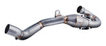 FMF Megabomb Header with Mid Pipe - Titanium for 13-15 KTM 250SXF - Throttle City Cycles