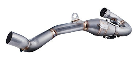 FMF Megabomb Header with Mid Pipe - Titanium for 13-15 KTM 250SXF - Throttle City Cycles