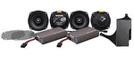Hogtunes XL Series 5.25" Front and Rear Speaker and Dual 225 Watt Amplifier with R.E.M.I.T. Kit for 1998-2013 Harley-Davidson Ultra Classic Models Ultra KIT-XL - Throttle City Cycles