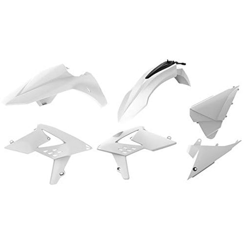 Polisport Enduro Standard Kit (White) for 13-17 BETA 300RR - Throttle City Cycles