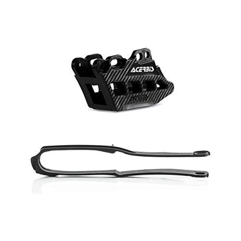 Acerbis Chain Guide/Slider Kit 2.0 (Black) for 19-20 Honda CRF450R - Throttle City Cycles