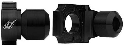 Driven Racing Axle Block Slider Compatible for Yamaha R6 2017 - Black/One Size - Throttle City Cycles