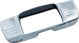 Kuryakyn 7240 Motorcycle Accent Accessory: Deluxe Tri-Line Stereo Trim Kit for 2014-19 Harley-Davidson Touring & Tri Glide Motorcycles, Chrome - Throttle City Cycles