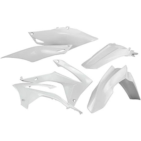 Acerbis Plastic Kit (White) Compatible with 15-19 Yamaha YZ250 - Throttle City Cycles