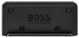 BOSS Audio Systems MC900B 4 Channel Weatherproof Amplifier – Bluetooth, 500 Watts, Bluetooth Multi-Function Remote, Full Range, Class A/B, 4-8 Ohm Stable, Aux-in, RCA Outputs, USB Charging - Throttle City Cycles