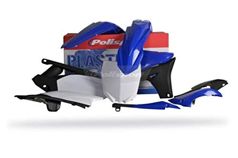 Polisport Plastic Kit - OE Blue/White , Color: Blue 90530 - Throttle City Cycles