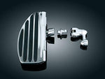 Kuryakyn 7916 Motorcycle Foot Controls: Driver or Passenger ISO Board Conversions, Chrome, 1 Pair - Throttle City Cycles
