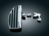 Kuryakyn 7916 Motorcycle Foot Controls: Driver or Passenger ISO Board Conversions, Chrome, 1 Pair - Throttle City Cycles