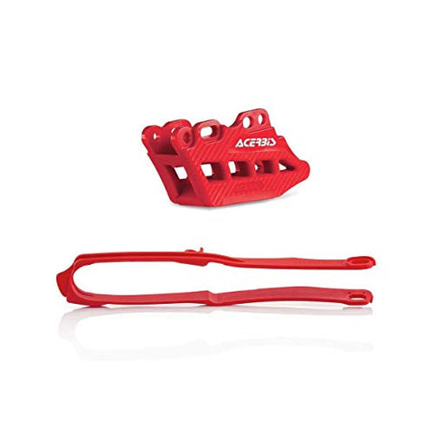 Acerbis Chain Guide/Slider Kit 2.0 (RED) for 19-20 Honda CRF450R - Throttle City Cycles