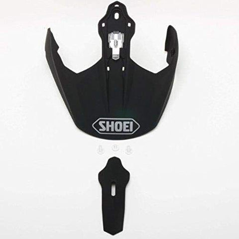 Shoei Hornet V-410 Visor Street Motorcycle Helmet Accessories - Matte Black/One Size - Throttle City Cycles