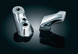 Kuryakyn 4071 Motorcycle Foot Control Component: Mini Arms for Ergo II Cruise Mounts, Chrome, 1 Pair - Throttle City Cycles