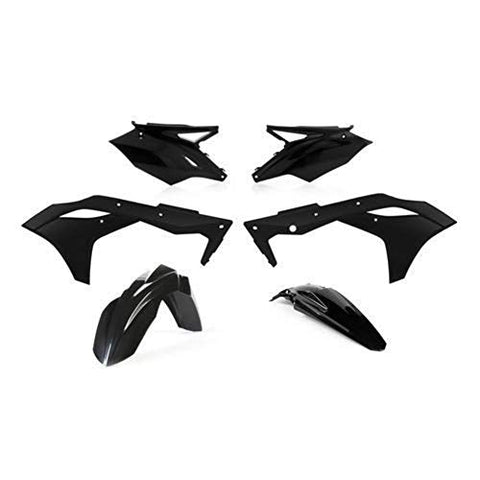 Acerbis 26306-20001 Plastic Kit Black - Throttle City Cycles