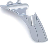 Kuryakyn 5644 Motorcycle Accent Accessory: Rear Oil Panel Cover for 2014-18 Indian Motorcycles, Chrome - Throttle City Cycles