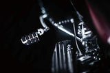 Kuryakyn 8028 Motorcycle Footpegs: Premium Dually ISO Pegs with Male Mount Adapters, Chrome, 1 Pair - Throttle City Cycles