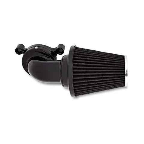Arlen Ness 90 Degree Monster Sucker Air Cleaner No Cover Black 81-010 - Throttle City Cycles